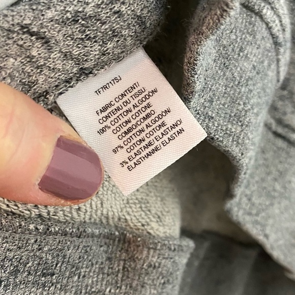 Derek Lam 10 Crosby Sweatshirt Womens Size Medium Large 12 Pullover Gray Lace Up - Picture 9 of 9